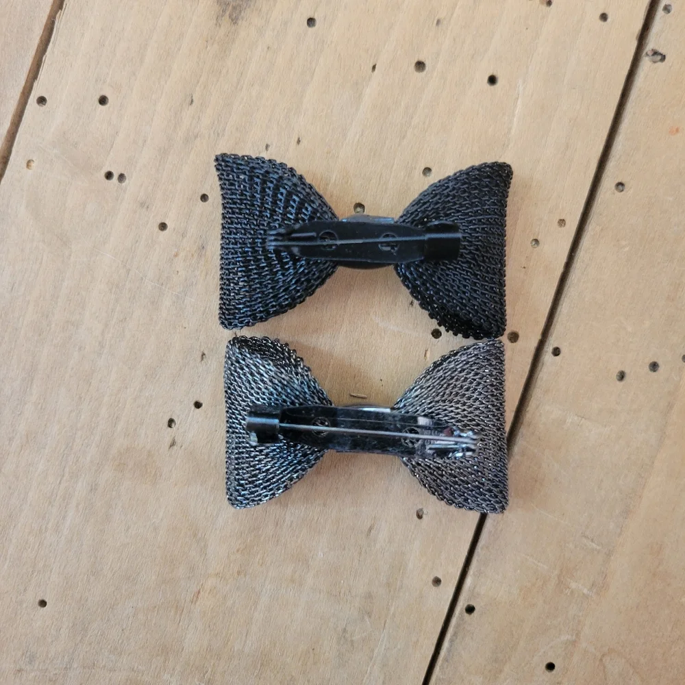 Lot Of 2 Bow Tie Pins